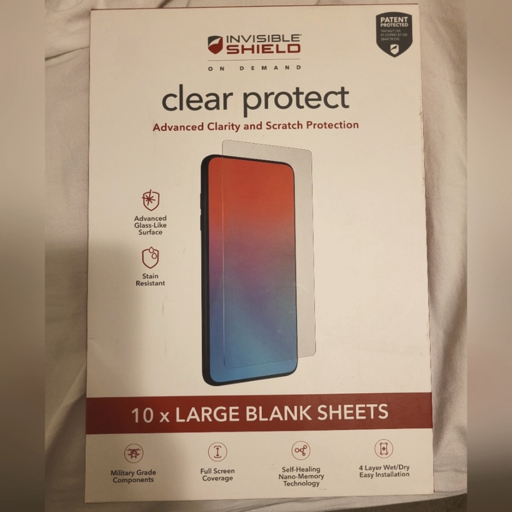 NIB Screen Protector Sheets